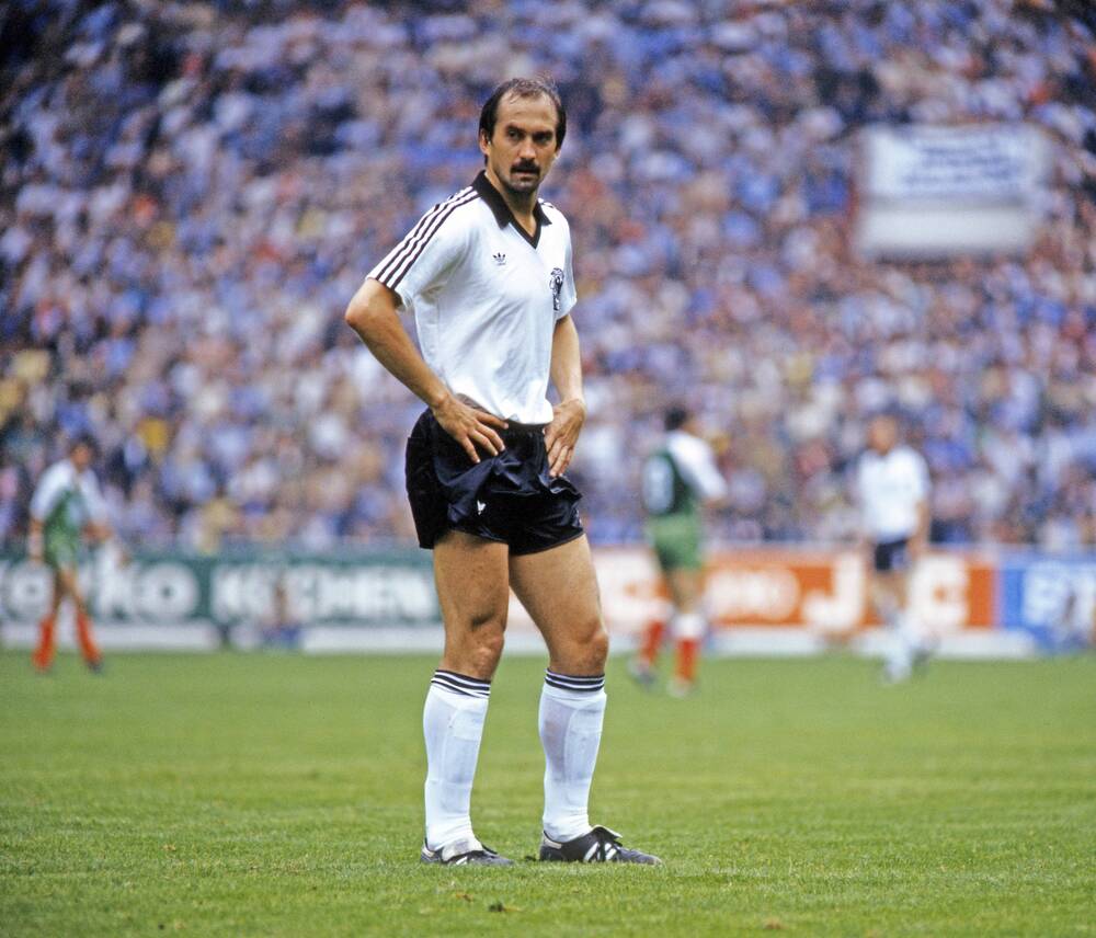 Uli Stielike bei der WM 1982